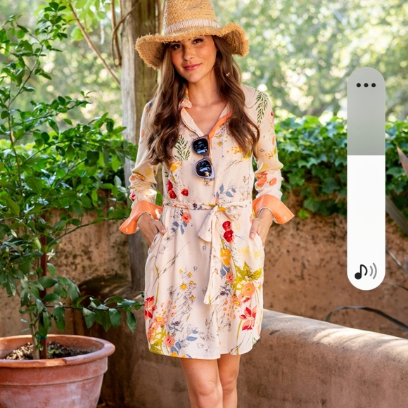 Evys Tree Xs Amy floral dress nwt - Picture 1 of 4